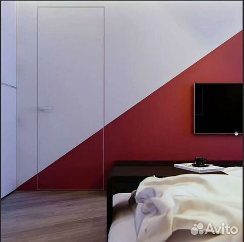 Скрытые Двери invisible под покраску