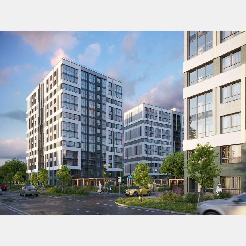 Квартира-студия, 27,4 м², 9/13 эт.