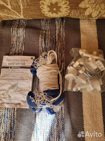 Волейбольная сетка в бассейн