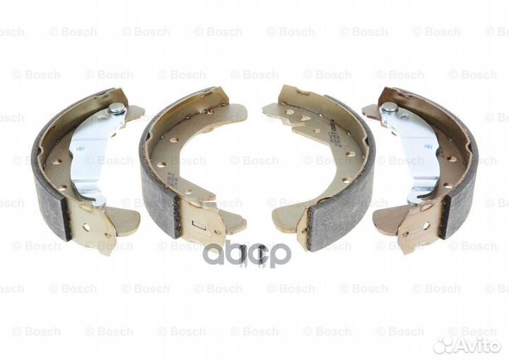 Колодки тормозные барабанные зад 09864875