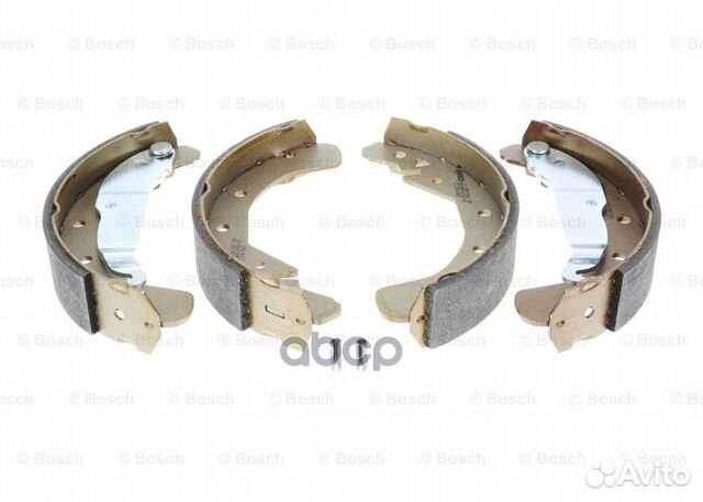 Колодки тормозные барабанные зад 09864875