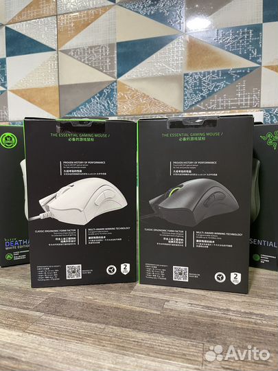 Мышь новая, игровая Razer Deathadder Essential