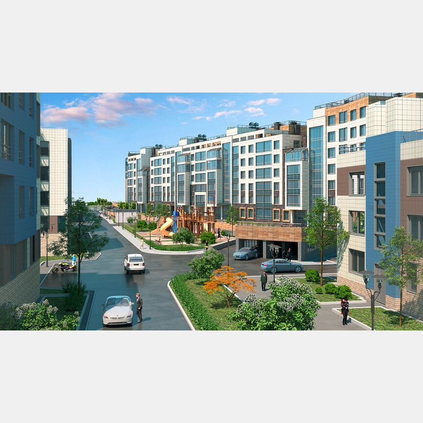 2-к. квартира, 67,7 м², 7/7 эт.