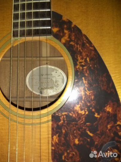 Epiphone elite 1965 texan T201016 гитара с историе