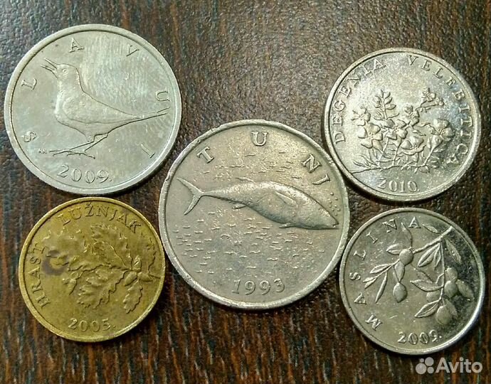 Набор монет Хорватии