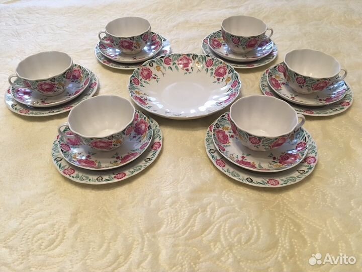 Набор чайных троек лфз