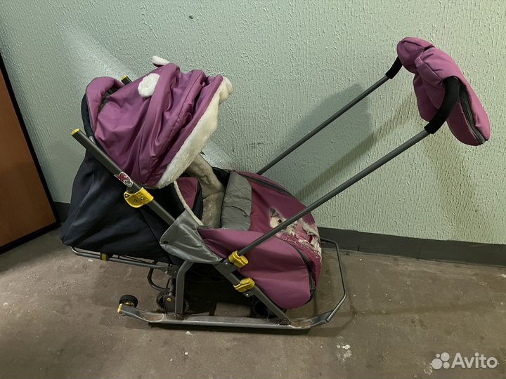 Детские санки коляска Ника