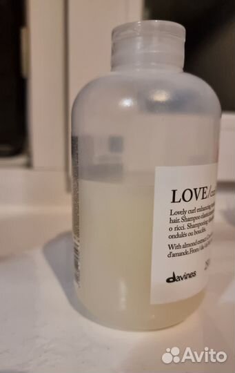 Davines love curl шампунь