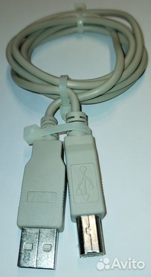 Кабель USB 2.0 Type-A - USB 2.0 Type-B (принтер)