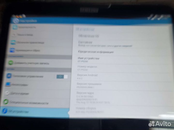 Планшет Samsung 10