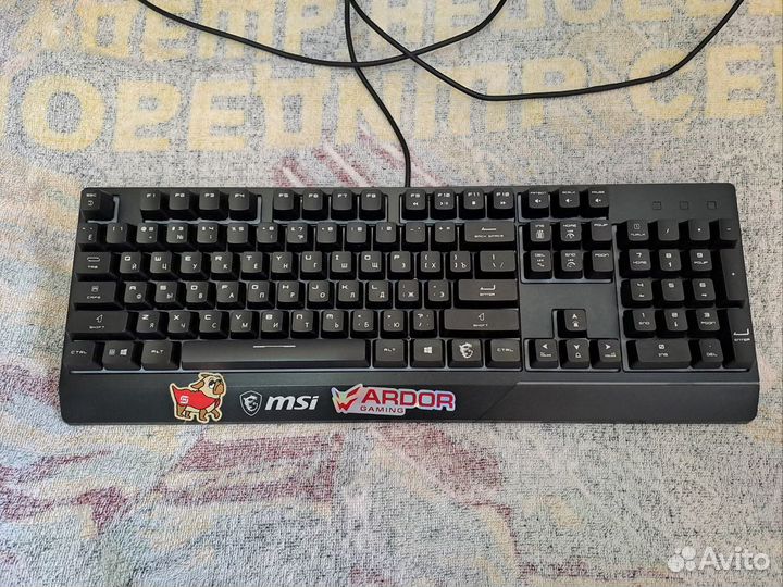 Клавиатура MSI GK30