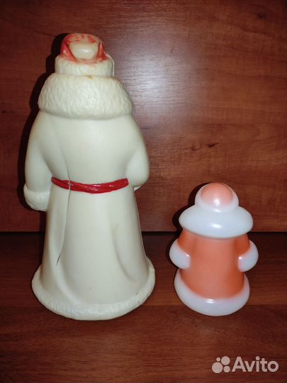 Дед Мороз СССР пластик 2 шт