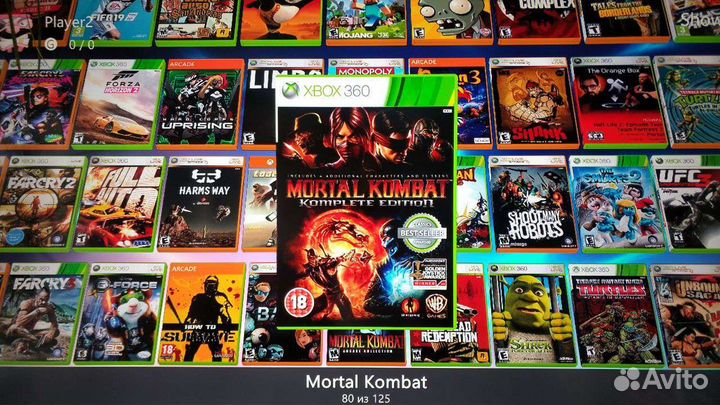 Xbox 360 E Freeboot 120 Игр