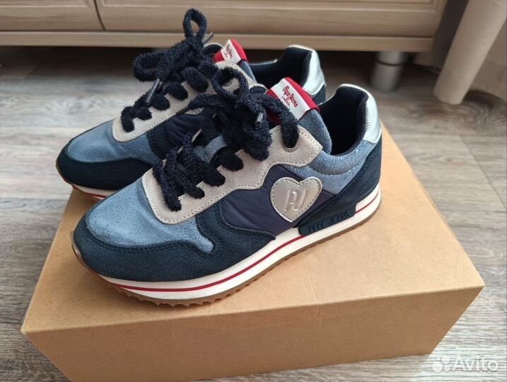 Кроссовки для девочки 33 размер Pepe jeans