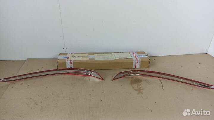 Накладка переднего бампера хром Лифан Сербиум 720