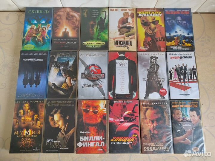 Видеокассеты от Премьер и Pyramid / BOX / VHS