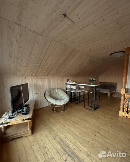 Баня с чаном в тихом месте