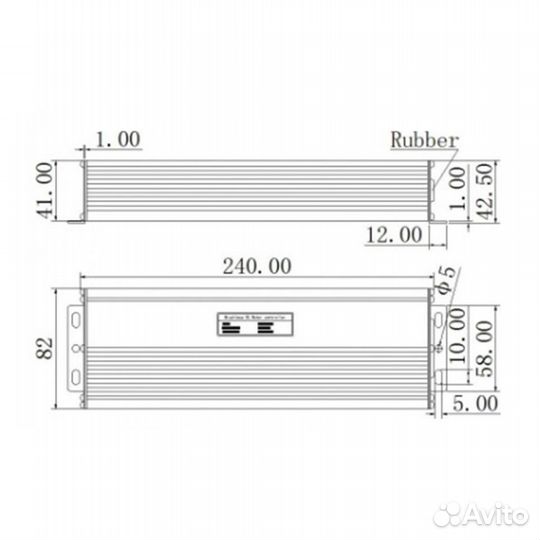 Синусный контроллер 3000W (60V 55А)