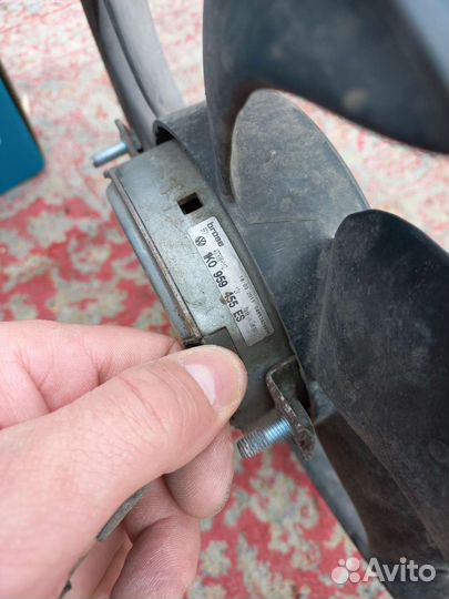 Вентилятор кондиционера пассат б7