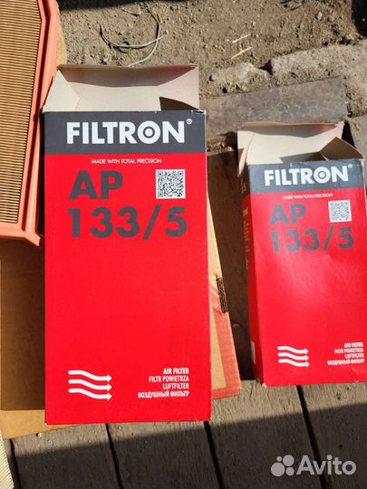 Воздушные фильтры Filtron AP 133/5 (5 штук)