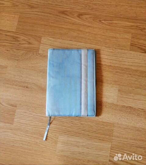 Обложка для книг, учебников из ткани (джинса)