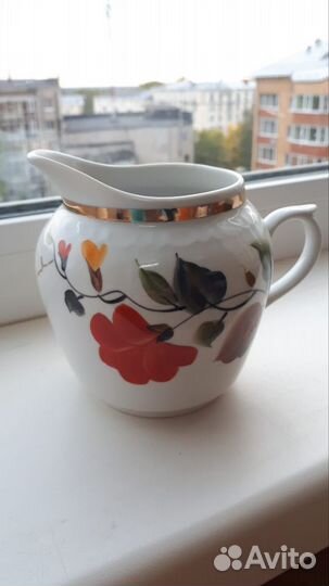 Молочник фарфор СССР