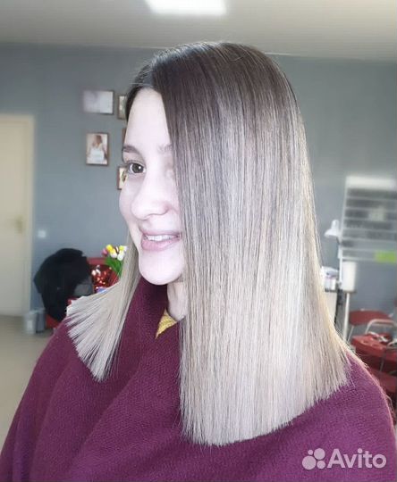 Парикмахерские услуги окрашивание стрижки