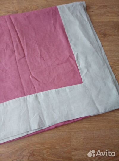 Скатерть льняная с каймой