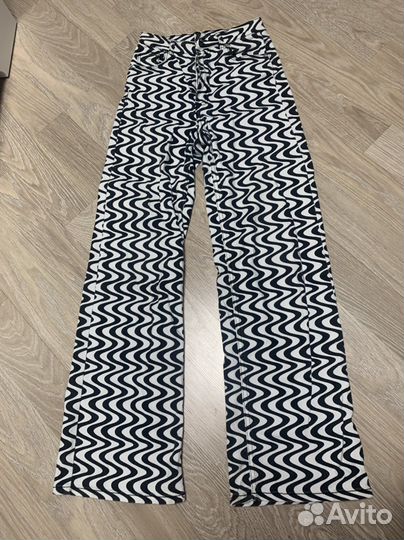 Джинсы Zara зебра, eur 34