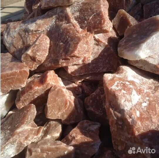 Соль цветная глыба