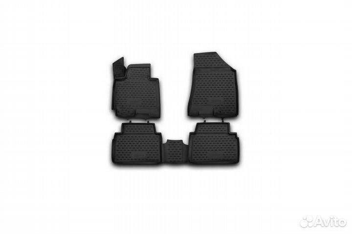 Коврики 3d в салон kia sportage, 2010-2016, 4 шт