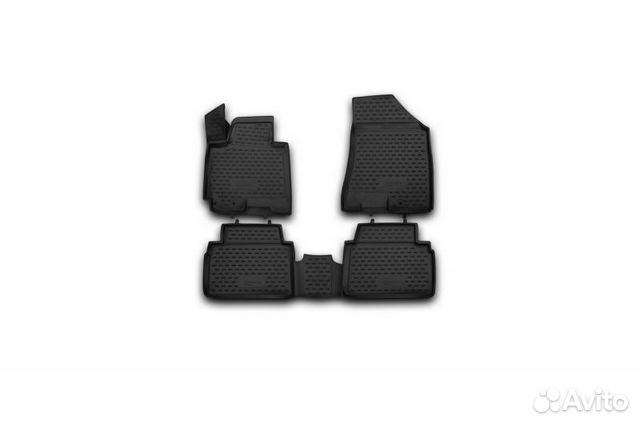 Коврики 3d в салон kia sportage, 2010-2016, 4 шт