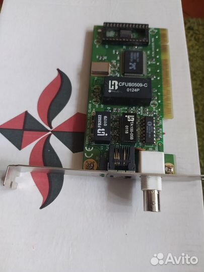 Сетевая карта Acorp L-970 PCI LAN (RJ-45 + BNC)