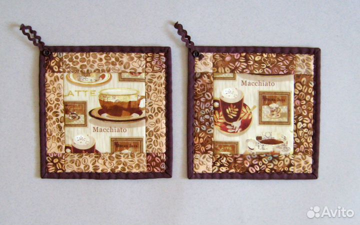 Прихватки лоскутные 