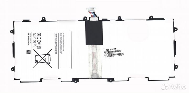 Аккумулятор T4500 к Samsung Galaxy GT-P5200, GT-P5