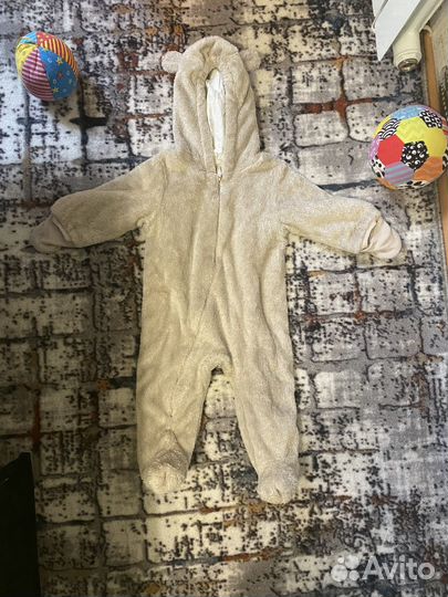 Комбинезон демисезонный papitto 68 74