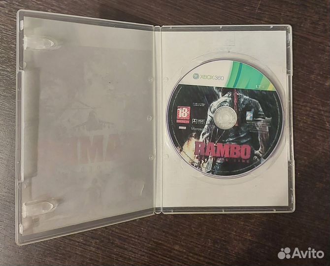 Игра rambo Xbox 360