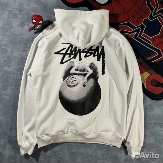 Худи Stussy оверсайз