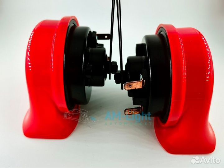 Звуковой сигнал 72W, 400/500 Hz, 105-118dB 2 шт