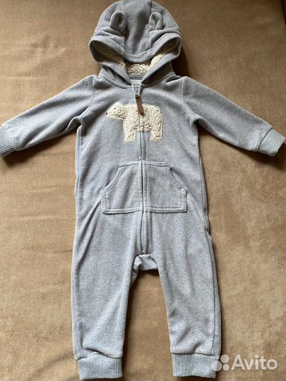 Комбенизон Carters ромпер флисовый