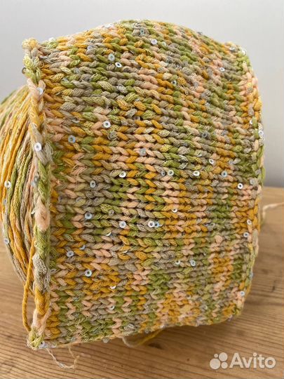 Пряжа Caracas - хлопок, вискоза, полиамид, пайетки