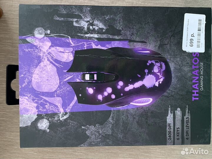 Мышь проводная dexp Thanatos