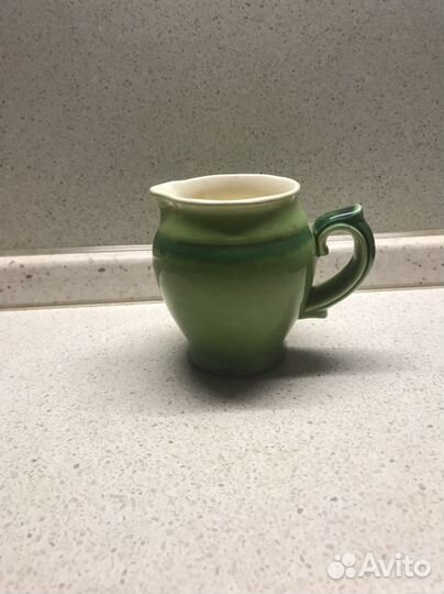 Молочник сливочник вербилки СССР бу зеленый