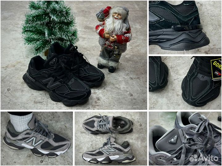 С Мембраной Кроссовки New Balance 9060D Gore-Tex Н