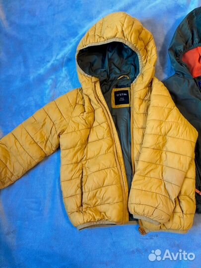 Демисезонная куртка для мальчика 110-116