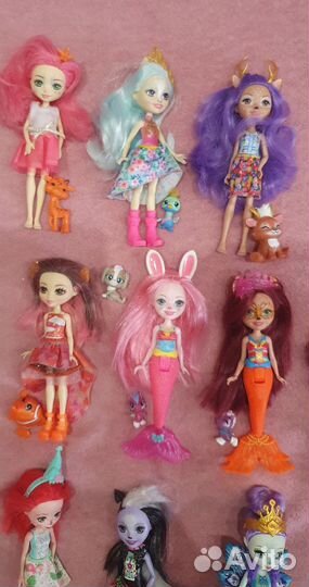 Куклы Enchantimals, Barbie, Winx, кен, фея
