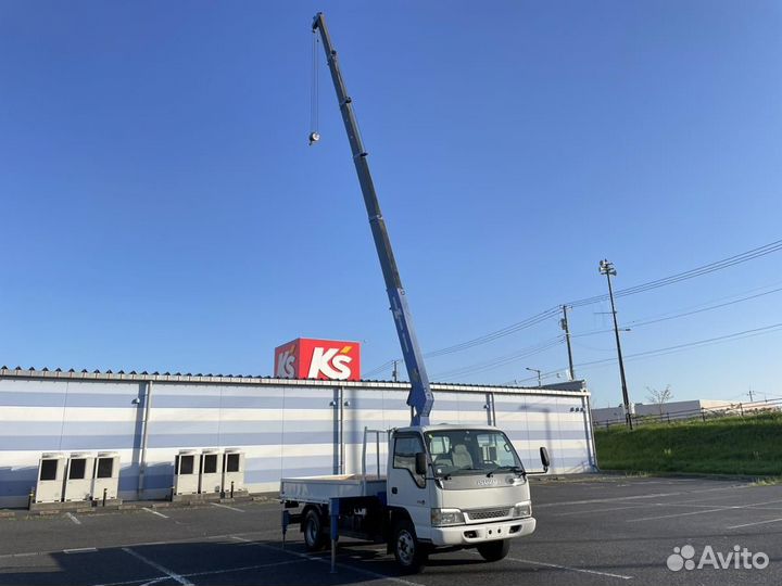 Isuzu Elf с КМУ, 2004