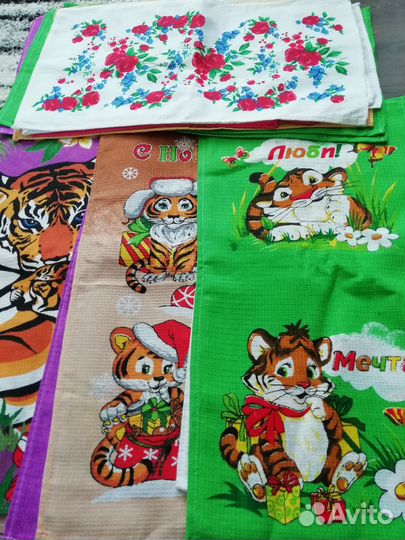 Вафельные полотенца