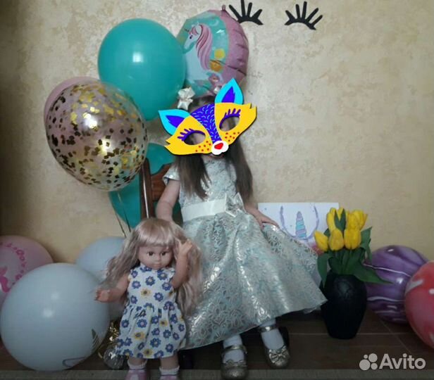 Детское нарядное платье