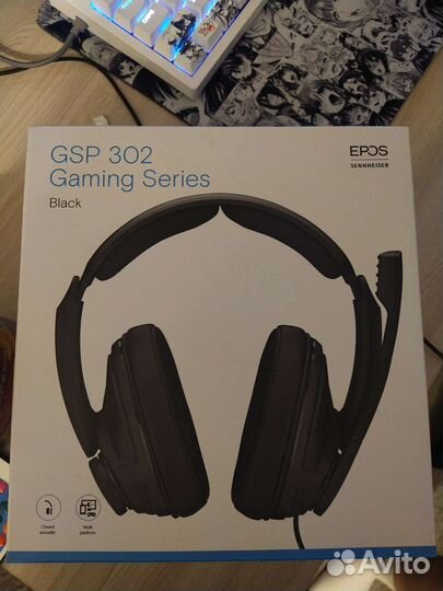 Игровые наушники sennheiser gsp 302